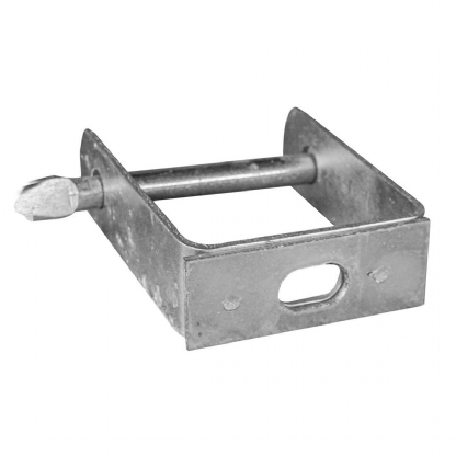Armação Pres Bow Para 1 Isolador Pesada 1X1 Haste 5/8 Galvanização Elétrica Chave 1/8 - Mevisa