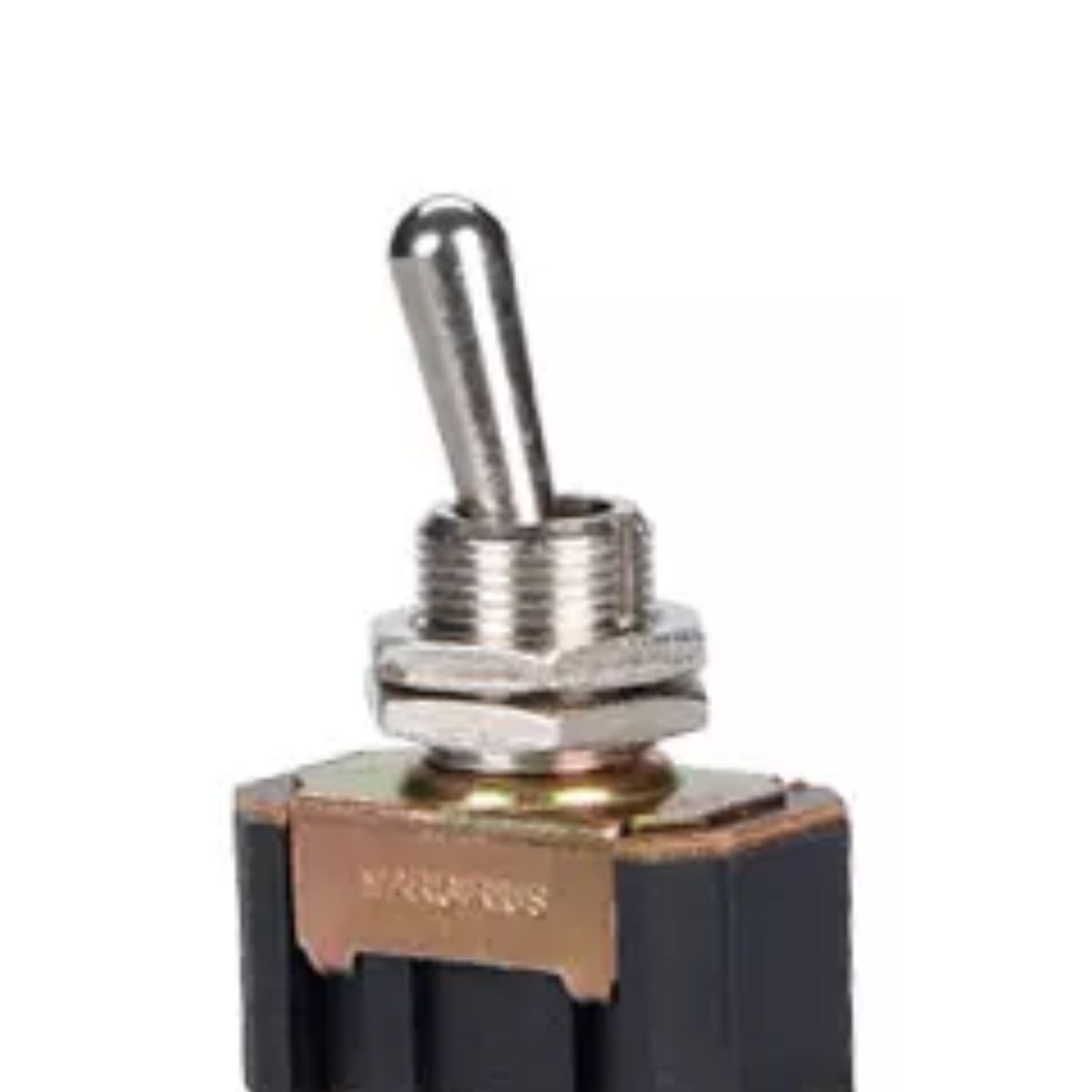 Chave Interruptor Alavanca Metálica Unipolar Liga/Liga 15A 120V Cromada Standard Terminal Parafuso - Margirius