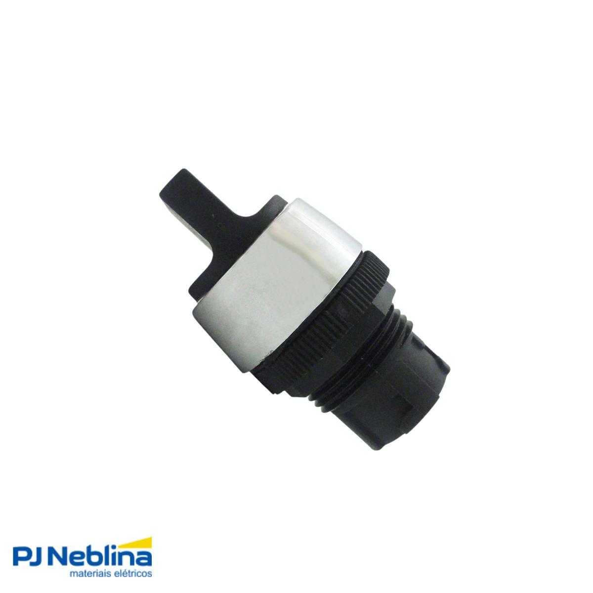 Frontal Comutador Knob Curto 2 Pos Ret 90G 22 mm Plástico Preto - Ace Schmersal