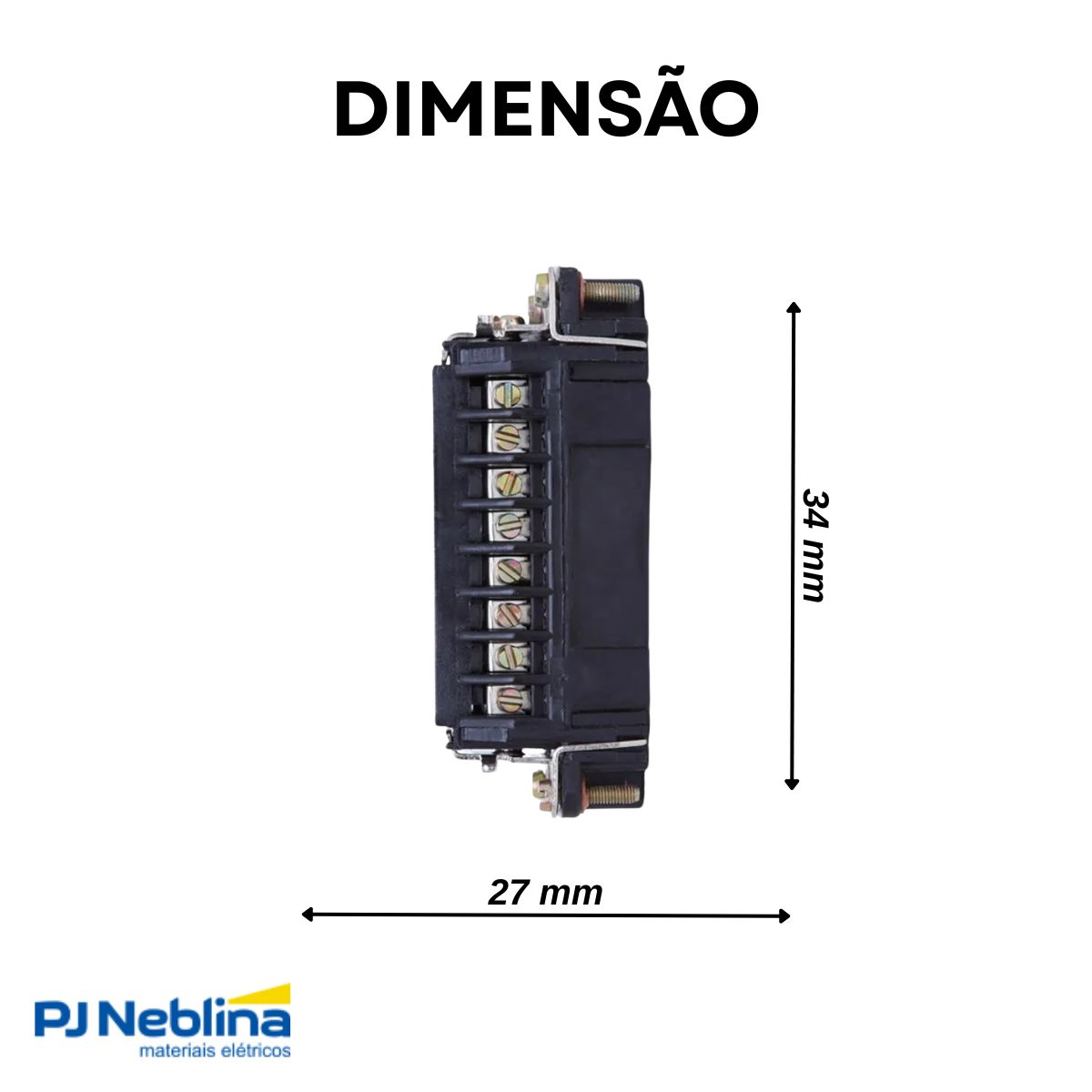 Miolo Múltiplo Macho 16 Polos Preto P/Tomada Industrial - Steck