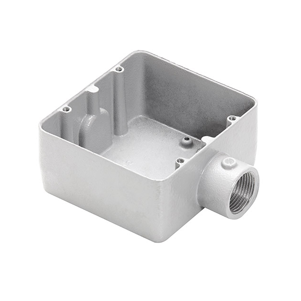 Condulete Alumínio Duplo Tipo E 3/4 Polegadas Com Rosca Bsp Sem Tampa Sem Vedação - Wetzel