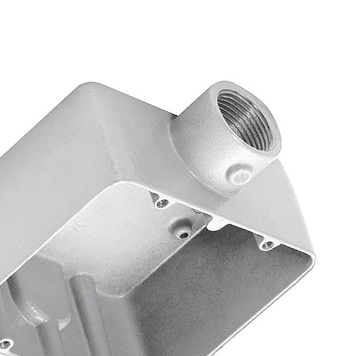 Condulete Alumínio Duplo Tipo E 3/4 Polegadas Com Rosca Bsp Sem Tampa Sem Vedação - Wetzel