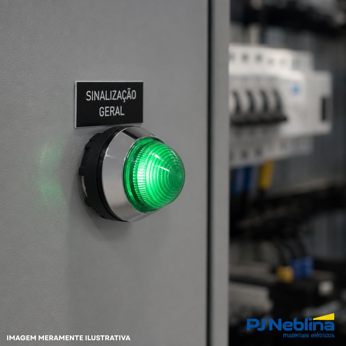 Sinaleiro Monobloco Saliente Redondo 30Mm Plástico Verde Plástico Preto Ip65 - Ace Schmersal