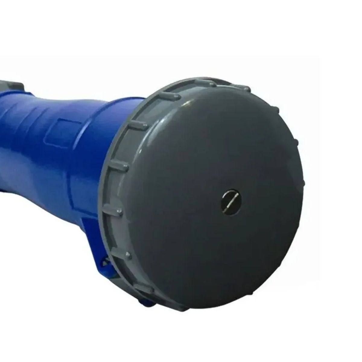 Tomada Industrial Femea Móvel Acoplador Prova D'água 3P+T 32A 200-250V Az 9H Tampa Rosca Ip67 - Steck