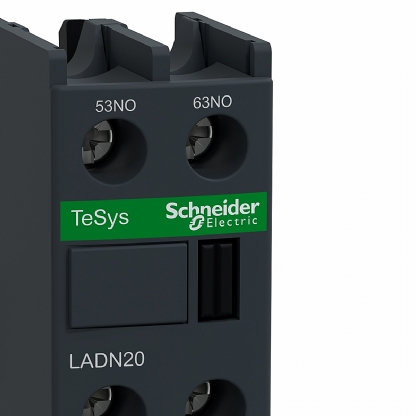 Bloco Contato Auxiliar Para Contator Frontal 2Na LADN20 - Schneider Electric