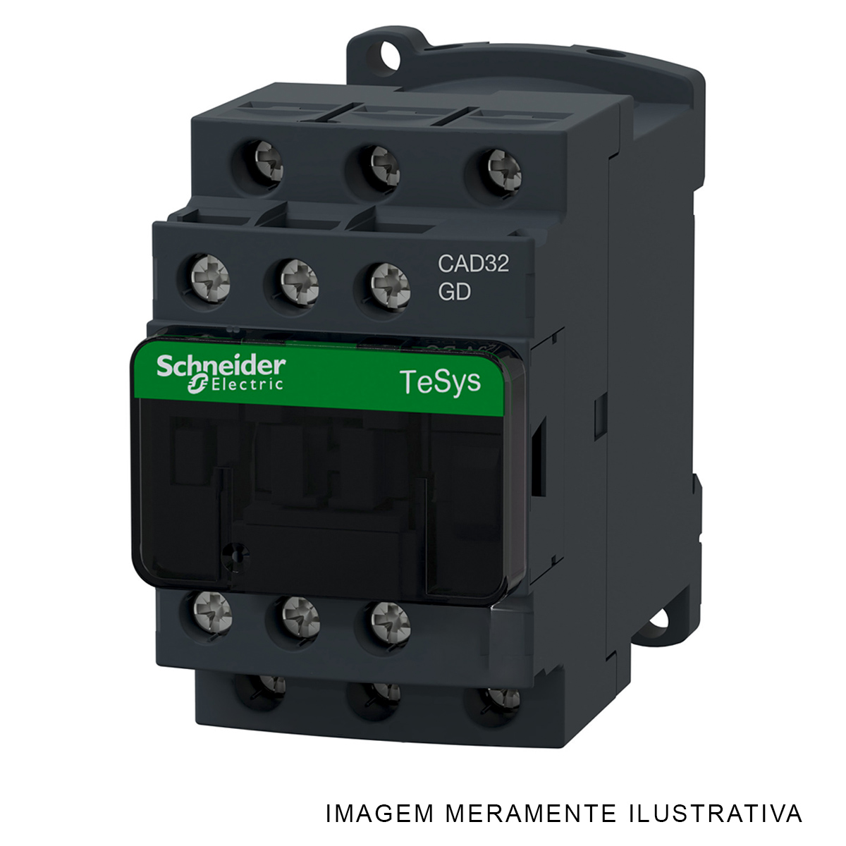 Contator Auxiliar Tesys D 10A 120Vcc 3Na+2Nf CAD32GD - Schneider Eletric