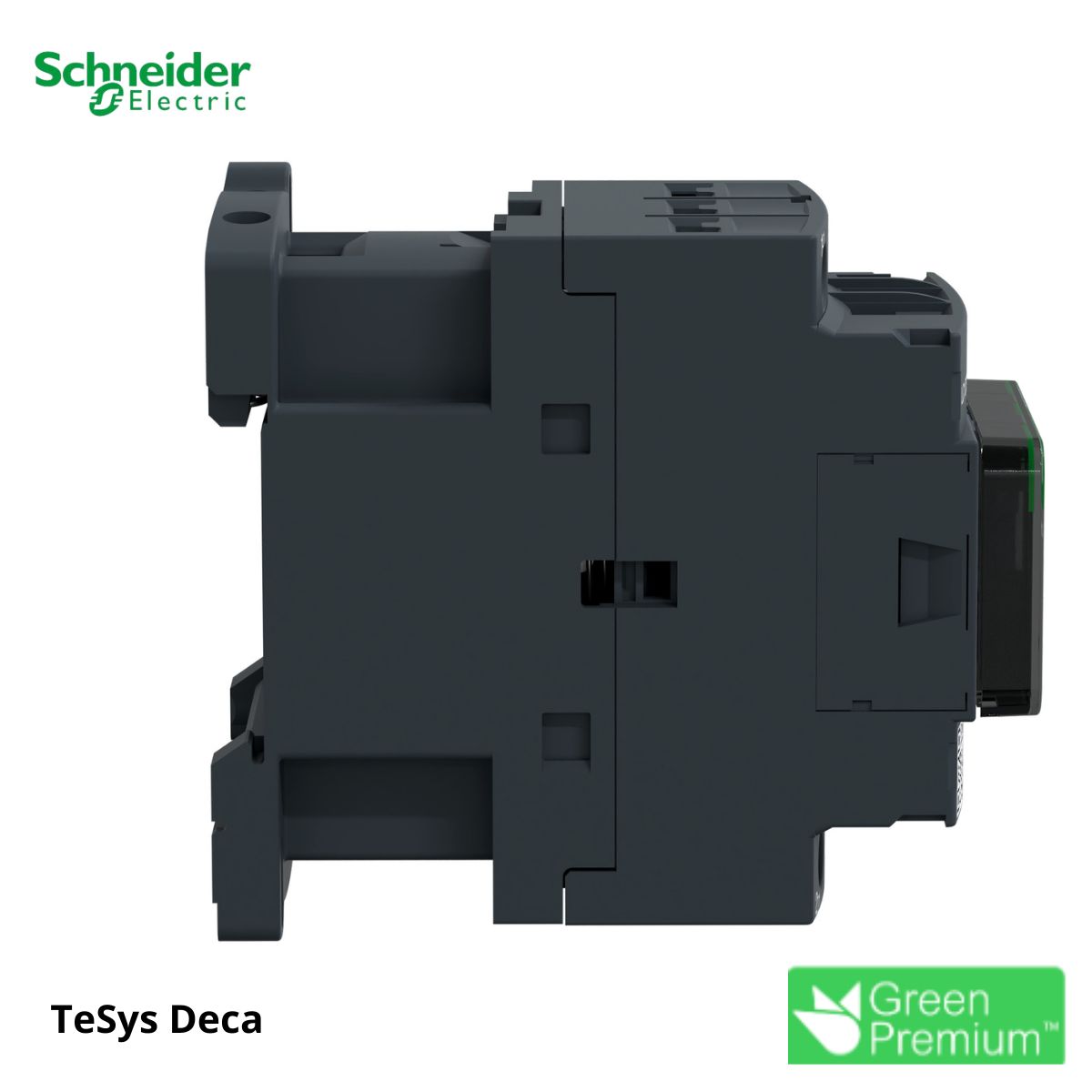 Contator Potência 3P 12A 1Na+1Nf 380V 50/60hz Tesys Deca LC1D12Q7 - Schneider Electric