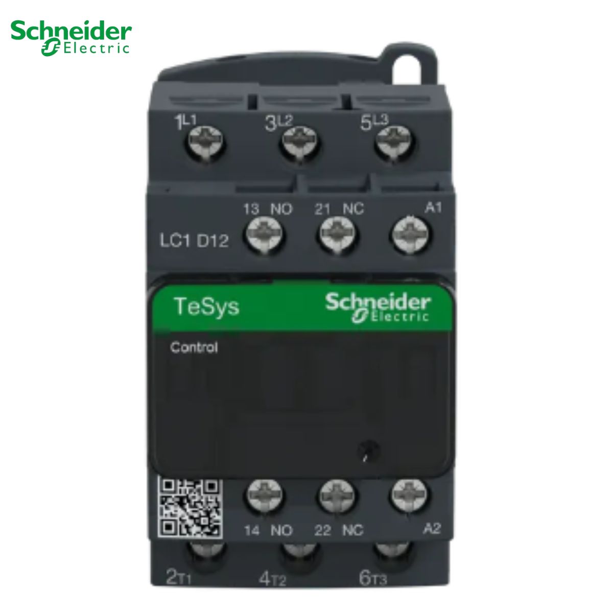 Contator Potência 3P 12A 1Na+1Nf 380V 50/60hz Tesys Deca LC1D12Q7 - Schneider Electric