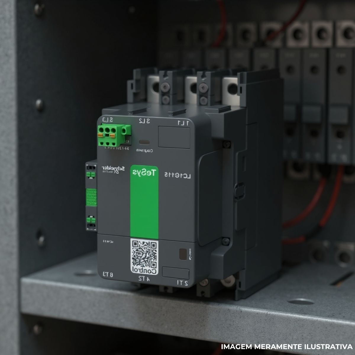 Contator Potencia Tripolar 80A 24V 1Na+1Nf 50/60Hz - Schneider