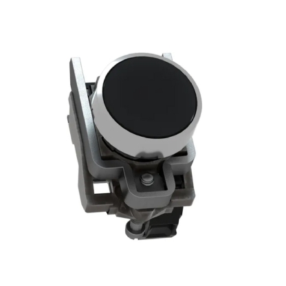 Botão Comutador Montado Normal Impulso 1Na 22mm Preto XB4BA21 - Schneider Electric