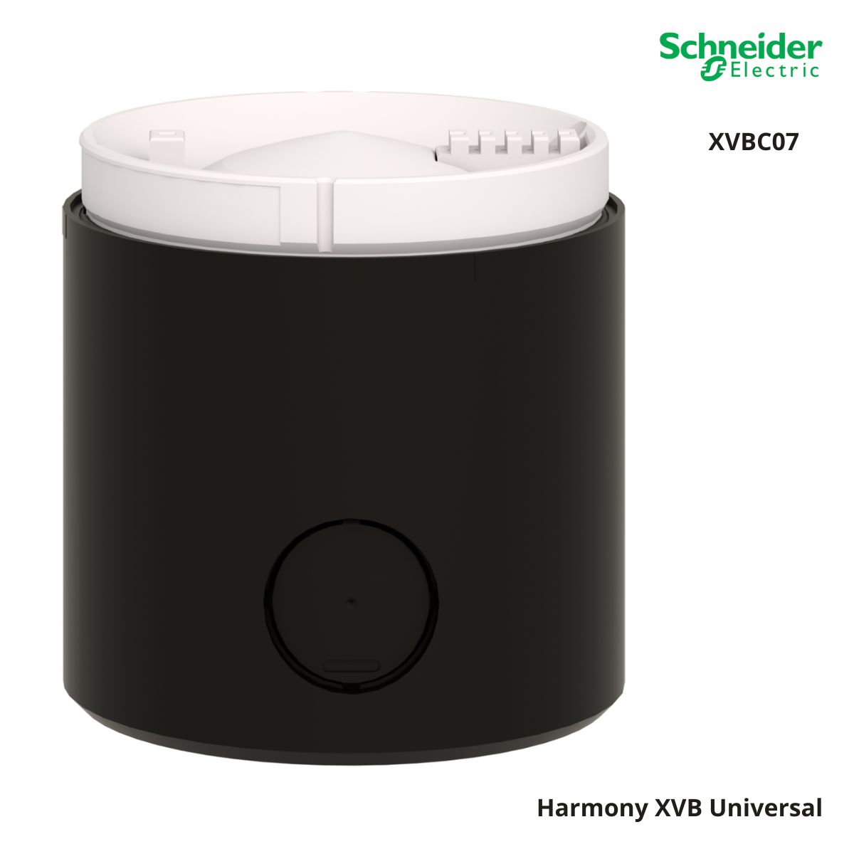 Base Sinalização Coluna Luminosa 70Mm Poliamida Vermelho XVBC07 - Schneider Eletric