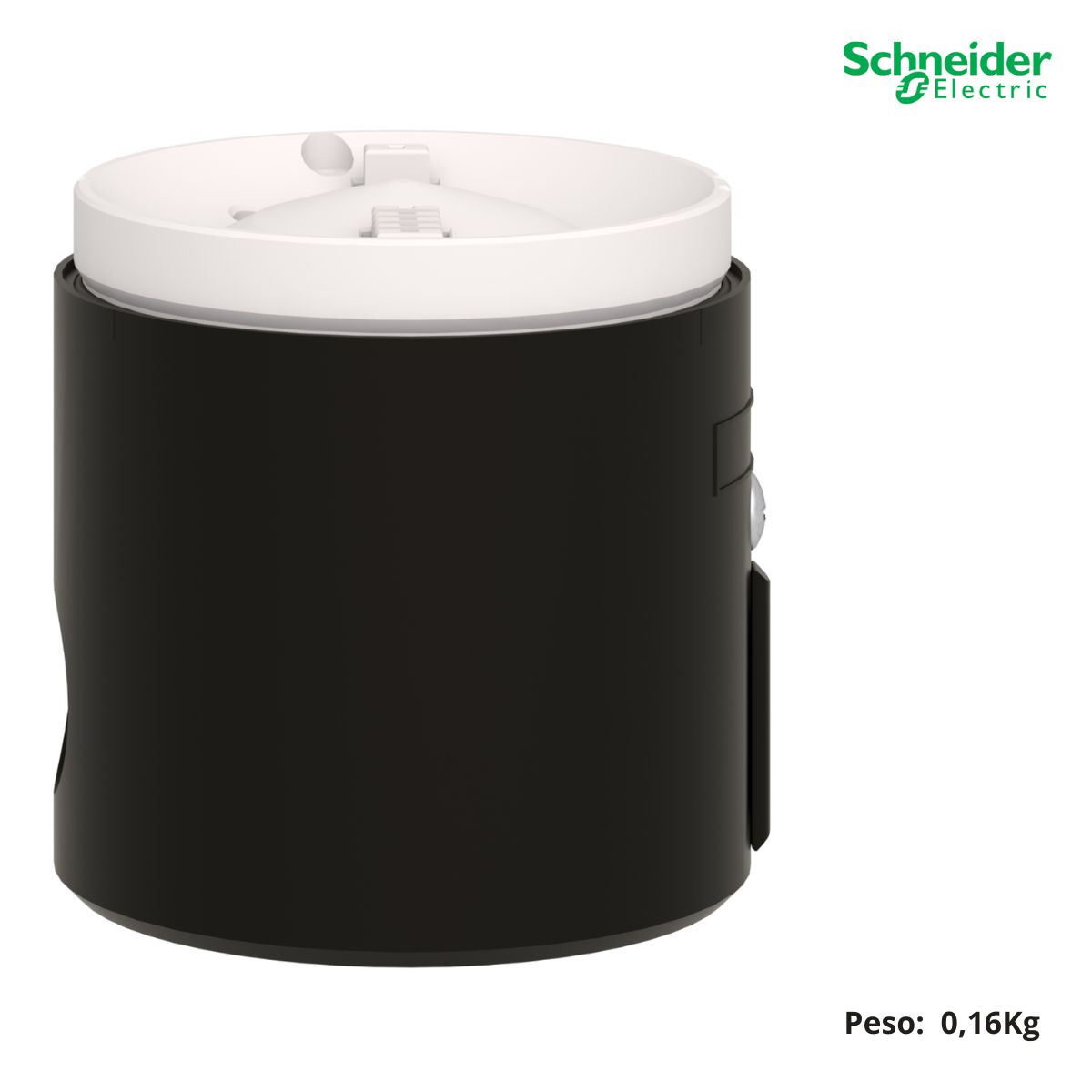 Base Sinalização Coluna Luminosa 70Mm Poliamida Vermelho XVBC07 - Schneider Eletric