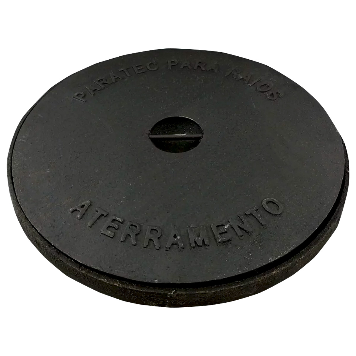 Tampa Para Caixa Inspeção Terra 300Mm Ferro Fundido Reforçada Prt967f - Paratec
