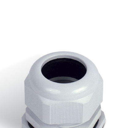 Prensa Cabo Nylon Pg29 Cinza Ip67 Curta - Steck