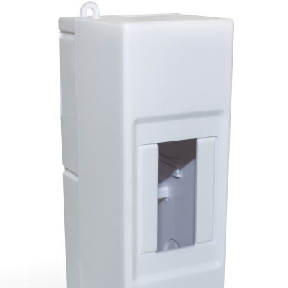 Caixa Passagem Din Para Até 2 Disjuntores Ip40 Branco - Steck