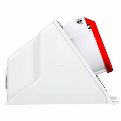 Tomada Industrial Fêmea Sobrepor 2P+T 16A 380/440V 9H Vermelho Newkon N3009 - Steck