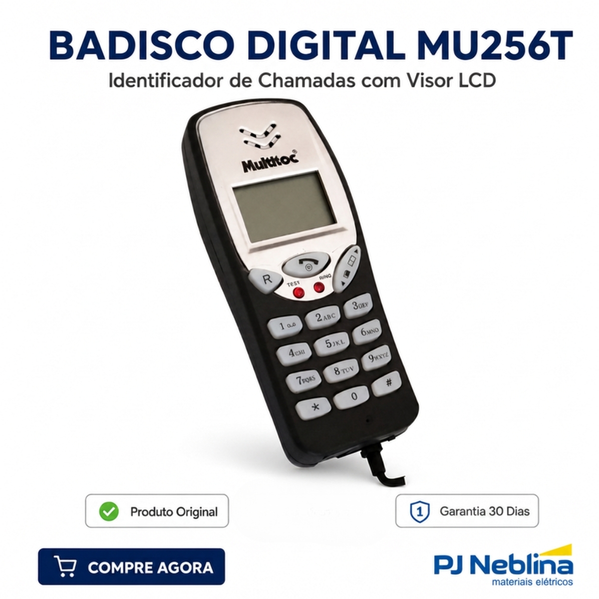 Badisco Digital Mu256T C/Identificador MUBD0256 - Multitoc