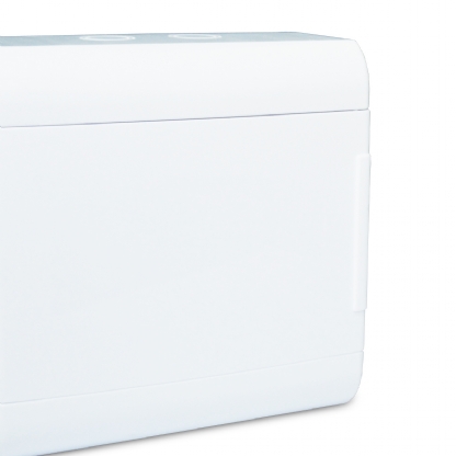 Centrinho Distribuição Sobrepor Para 8 Disjuntor Din 208X210X96mm Opaca S/Barramento - Steck