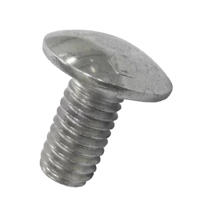 Parafuso Cabeça Lentilha 1/4X1/2 Galvanização Elétrico Auto Travamento