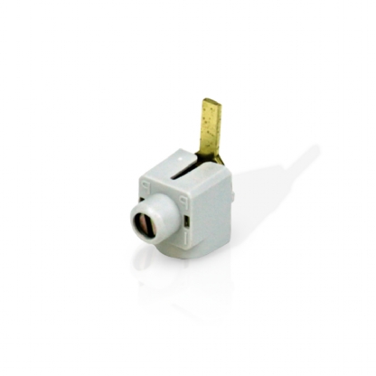 Conector Barramento Genérico 25mm Terminal Parafuso 1 Furo Plástico Cinza 80A SCF1000 - Steck