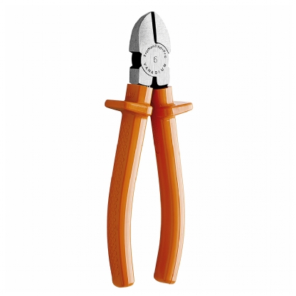 Alicate Corte Diagonal 6 Polegada Isolado 1000V Cromado Laranja - Tramontina