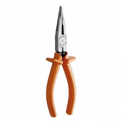 Alicate Bico Meia Cana 1000V 6 Polegada Isolado Em Aço Cromado Vanadium Laranja - Tramontina