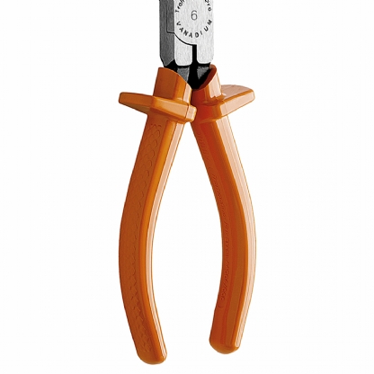 Alicate Bico Meia Cana 1000V 6 Polegada Isolado Em Aço Cromado Vanadium Laranja - Tramontina
