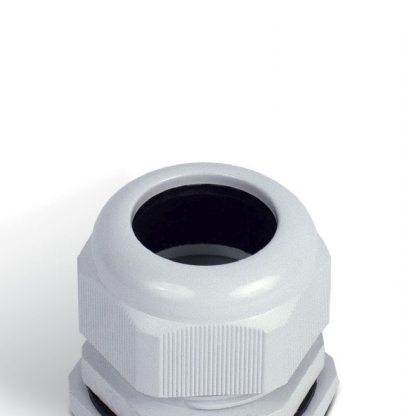 Prensa Cabo Nylon Pg13,5 Cinza Ip67 Curta - Steck