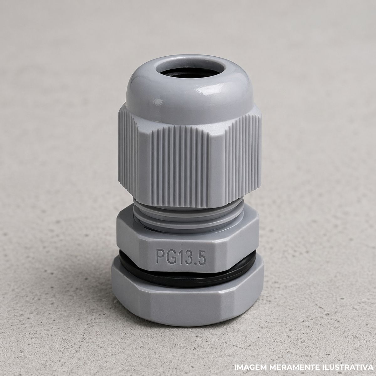 Prensa Cabo Curto 3/8 5-10 mm Bsp Poliamida Cz Ip67 - Wetzel