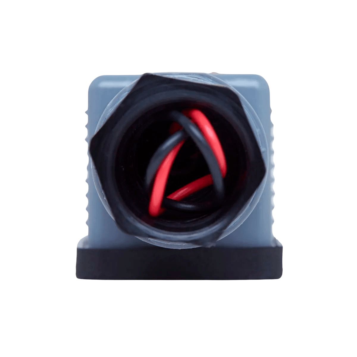 Conector Solenoide Face Quadrada Poliamida Preto 2P+T 10A 24V Led Pg11 - Steck