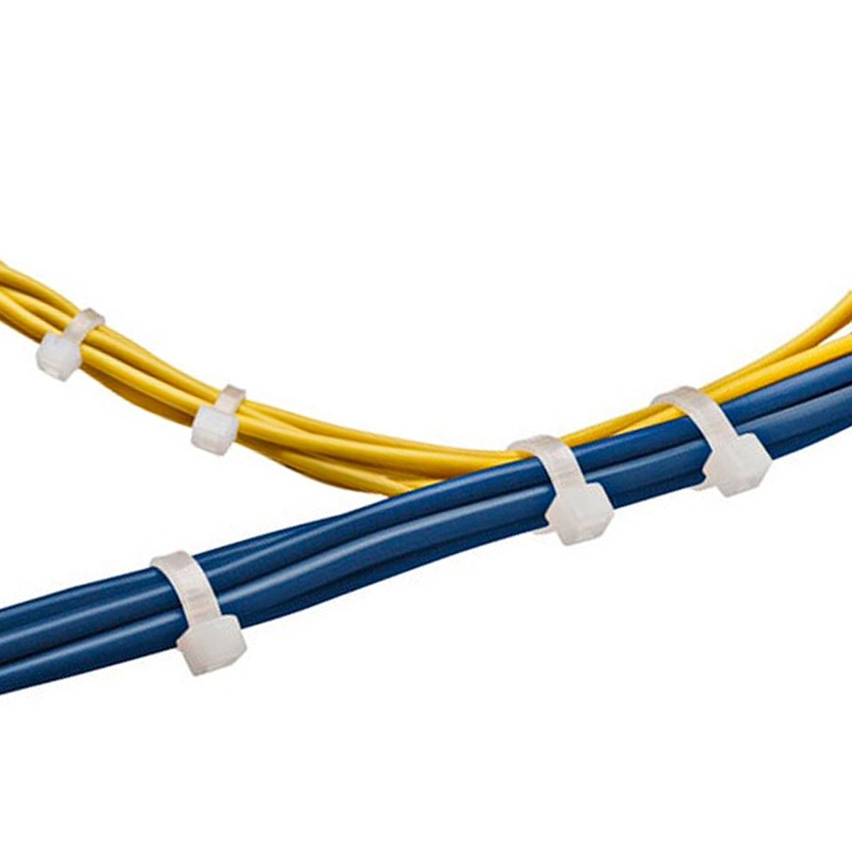 Abraçadeiras Insulok Nylon 17,5Cm Natural 1000 Unidades Amarelo - Hellermann