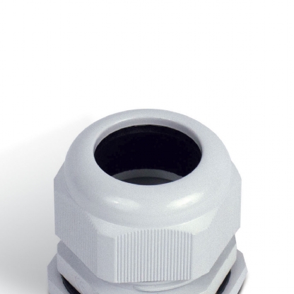 Prensa Cabo Nylon Bsp 1/2 Polegadas Cinza Ip68 Curta - Steck