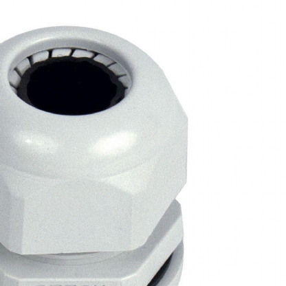 Prensa Cabo Nylon Bsp 3/4 Polegadas Cinza Ip68 Curta - Steck