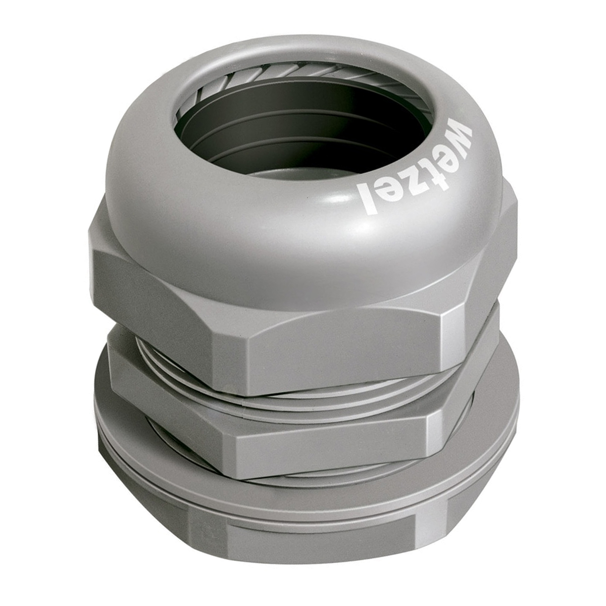 Prensa Cabo Nylon Bsp 2 Polegada Cinza Ip68 Curta - Wetzel