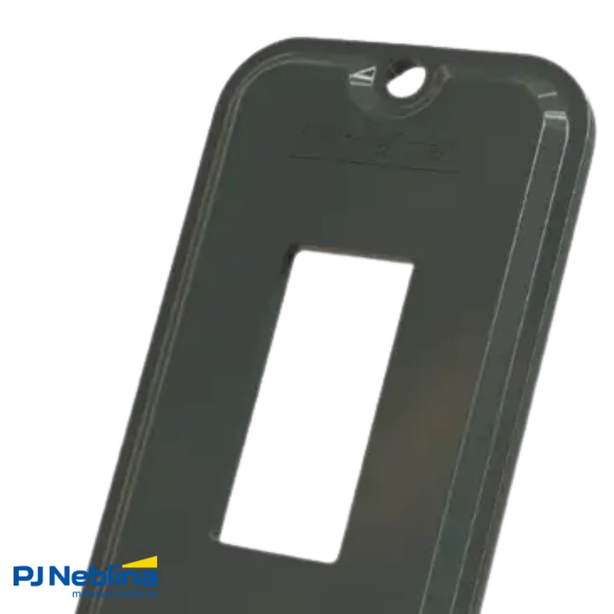 Tampa Condulete 1 Posto Vertical Pvc 1/2-3/4 Cinza S/Vedação - Wetzel