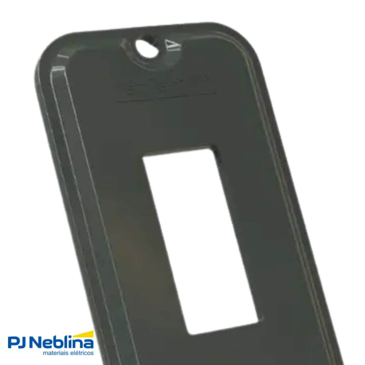 Tampa Condulete 1 Posto Vertical Pvc 1/2-3/4 Cinza S/Vedação - Wetzel