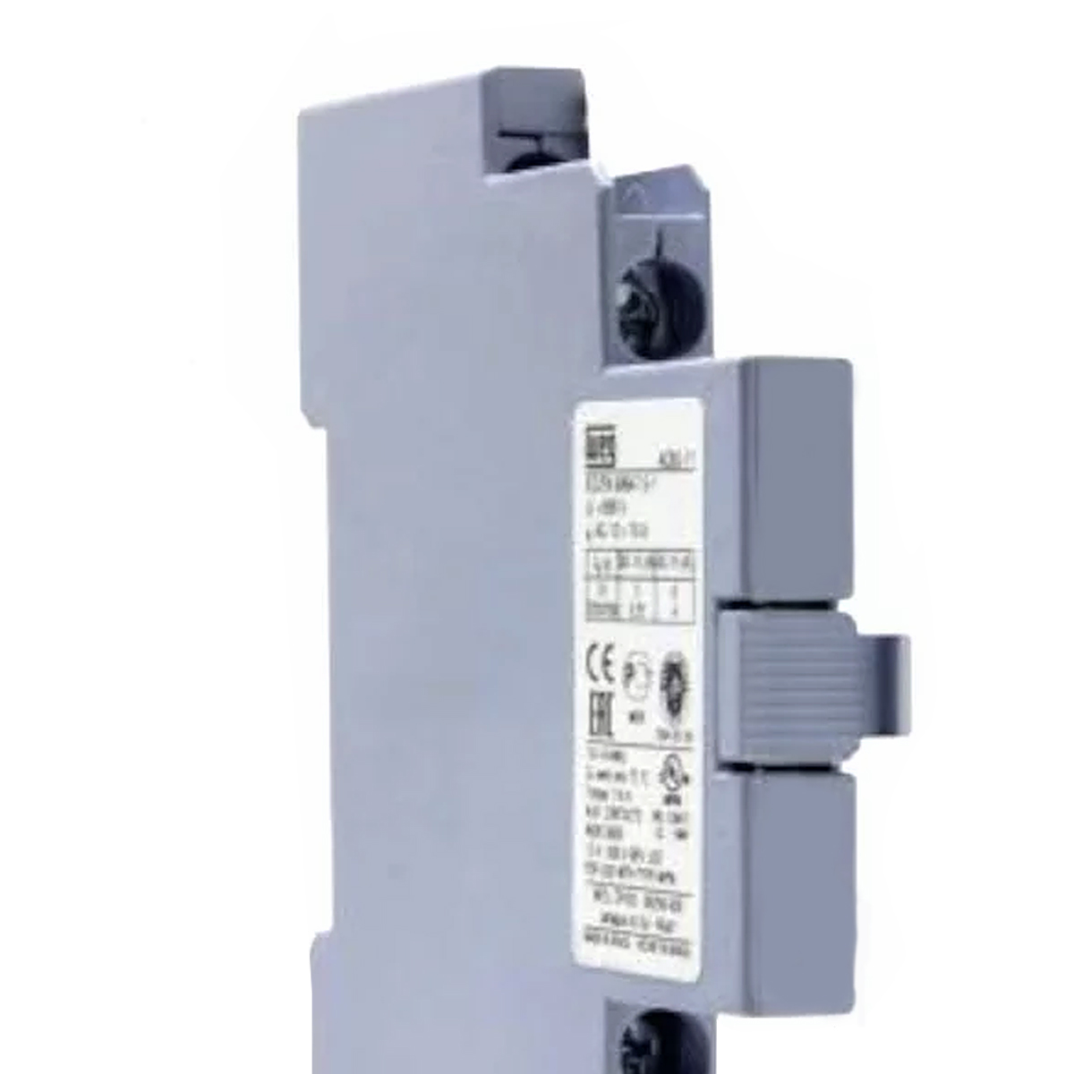 Bloco Contato Auxiliar Para Disjuntor Lateral 1Na+1Nf Azul Weg