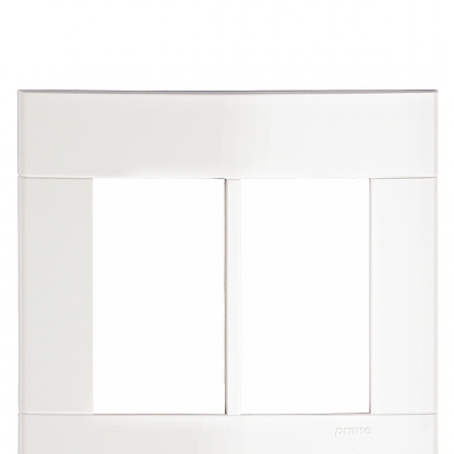 Placa Acabamento 6 Postos 4X4 Lunare Branco - Schneider Electric