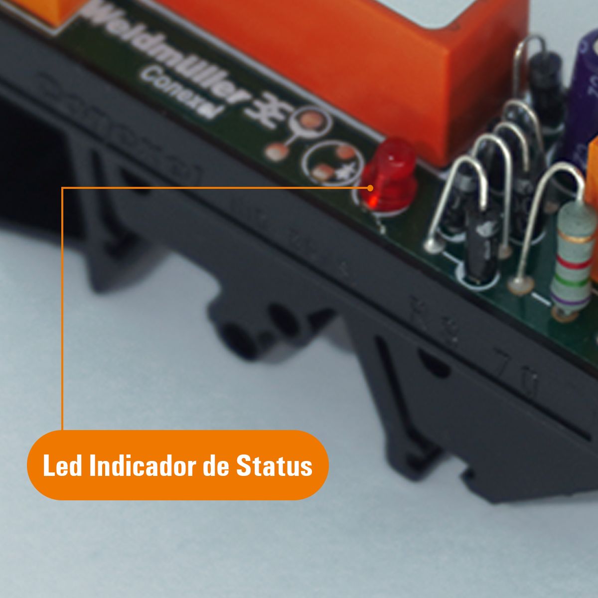 Rele Interface Acoplado 5a 110vca/cc 1rev (spdt) C/led Vm