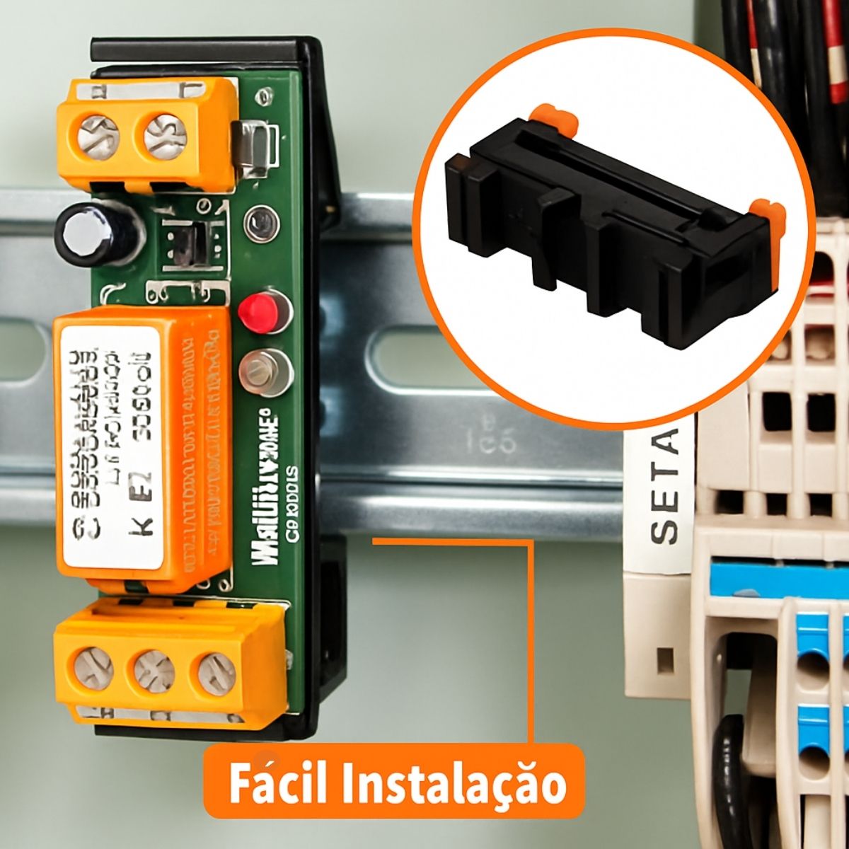 Rele Interface Acoplado 5a 110vca/cc 1rev (spdt) C/led Vm
