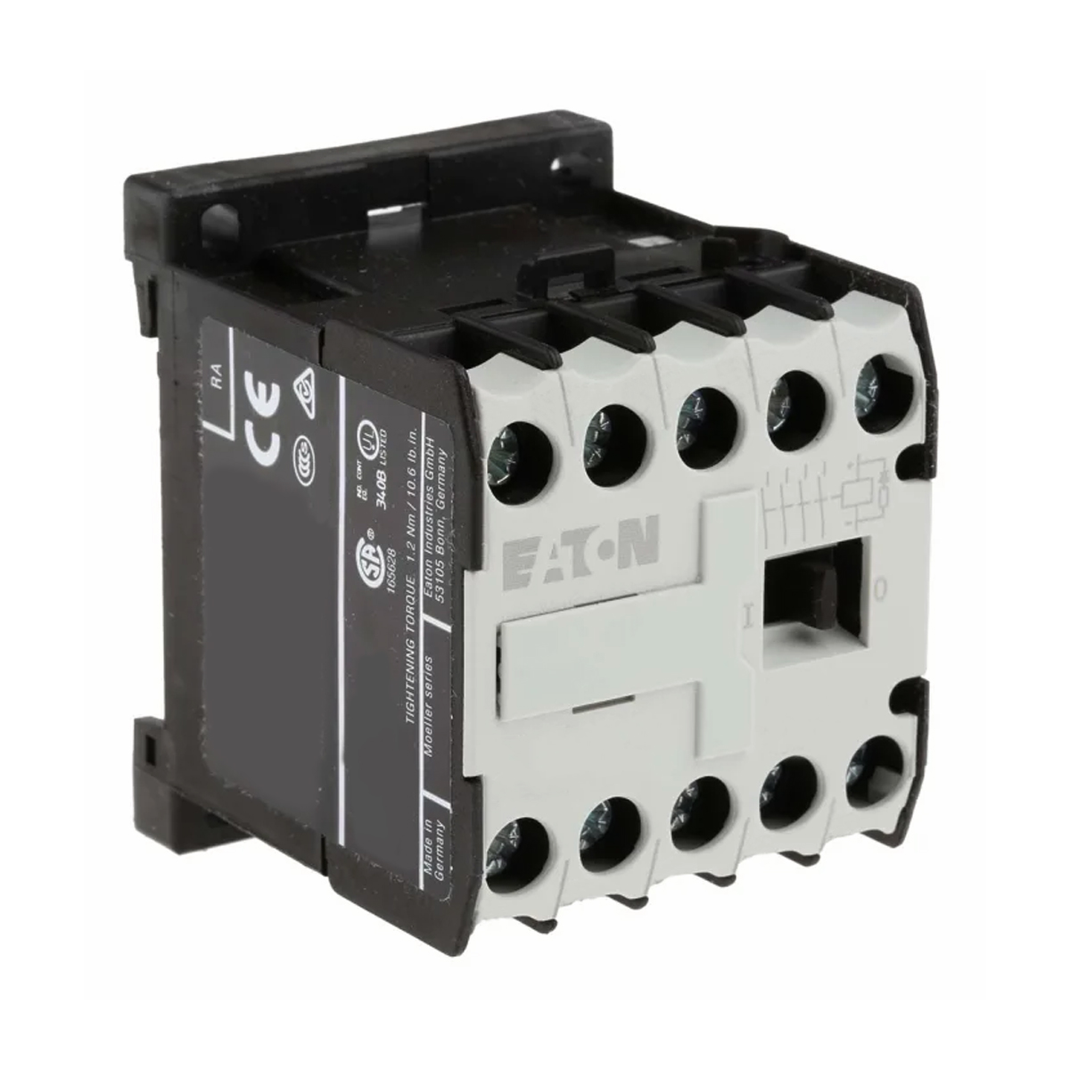 Contator Mini Potência Tripolar 9A 220V 1Na 50/60Hz Terminal Parafuso Ip20 Dilem - Moeller