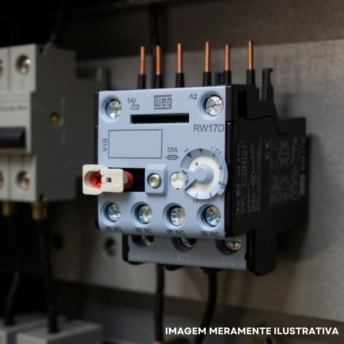 Relé Sobrecarga Térmico 7-10A Classe 10 - Weg