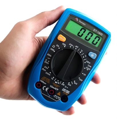 Multimetro Digital Cat II 300V Et-1400 130X73,5X35/156 - Minipa