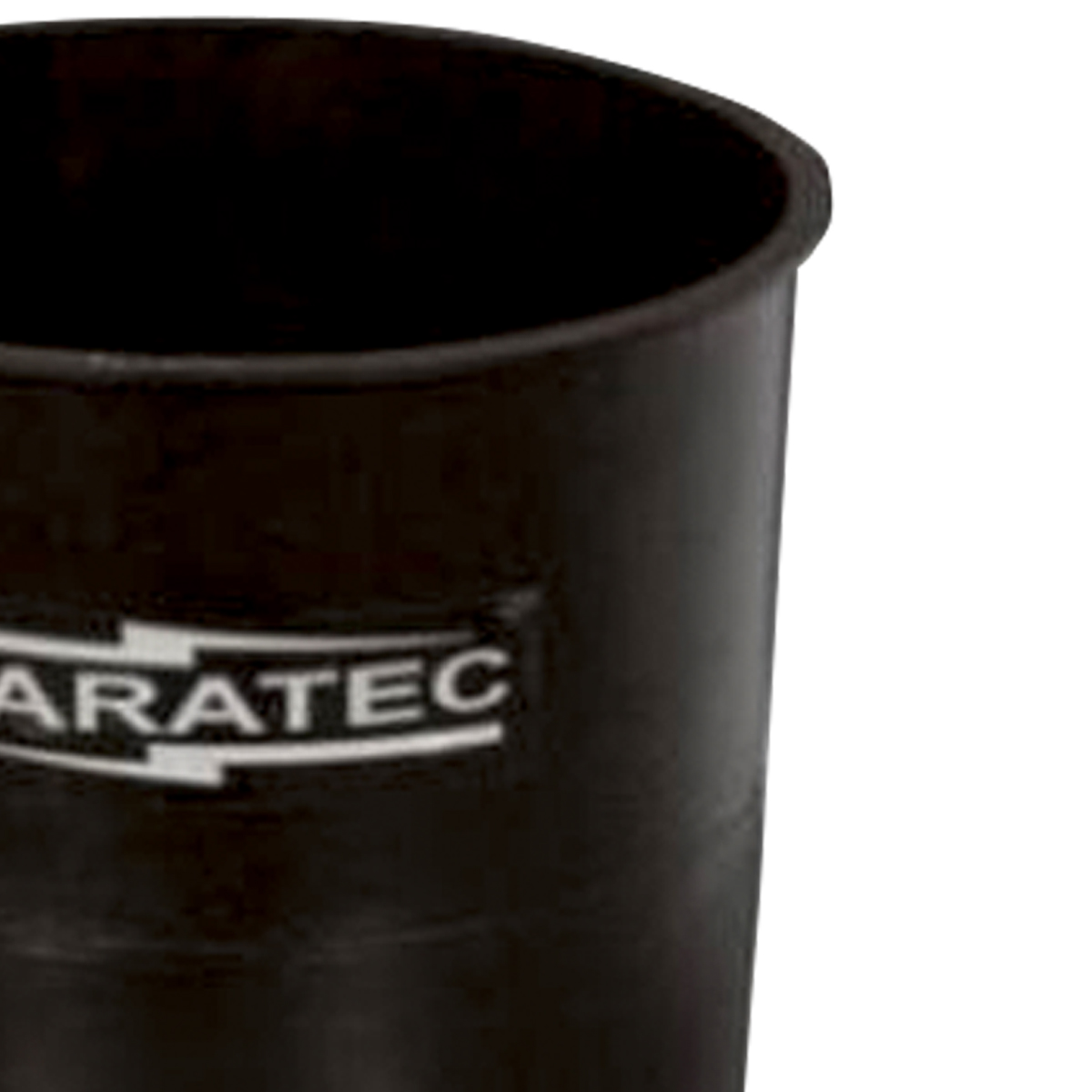 Caixa Inspeção Terra Cilíndrica 300x400Mm Plástico Para Aterramento Preto - Paratec