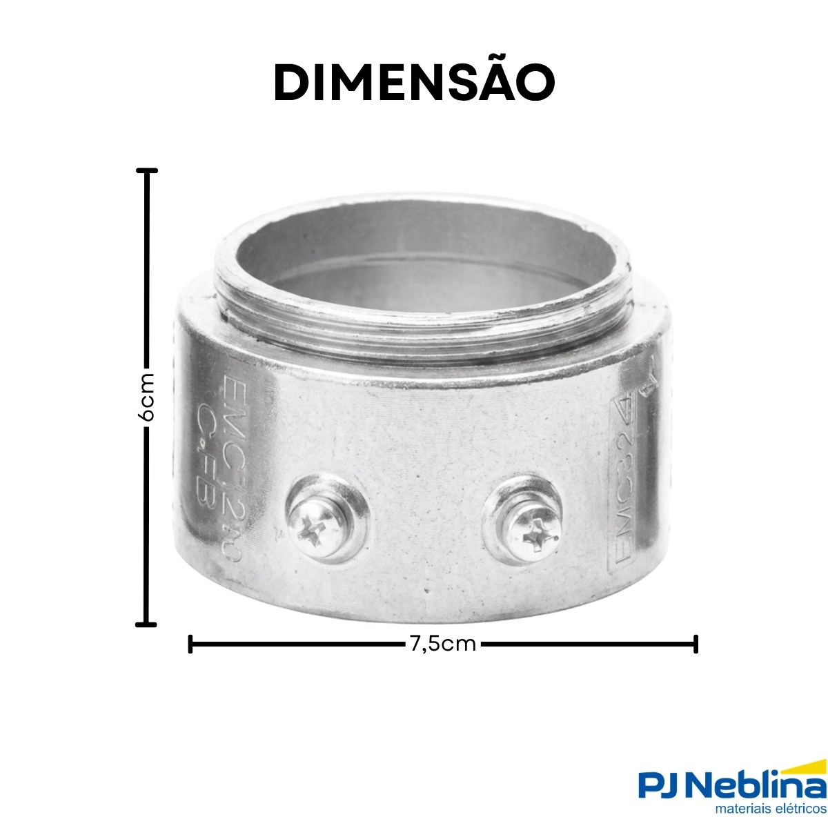 Unidut Multiplo Interna 1.1/4 Polegadas Sem Vedação (C-Pb) Sem Rosca Daisa.