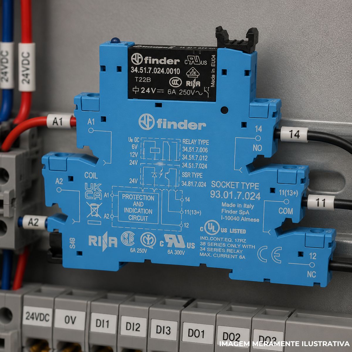 Rele Mod Interface 24vdc 1 Rev