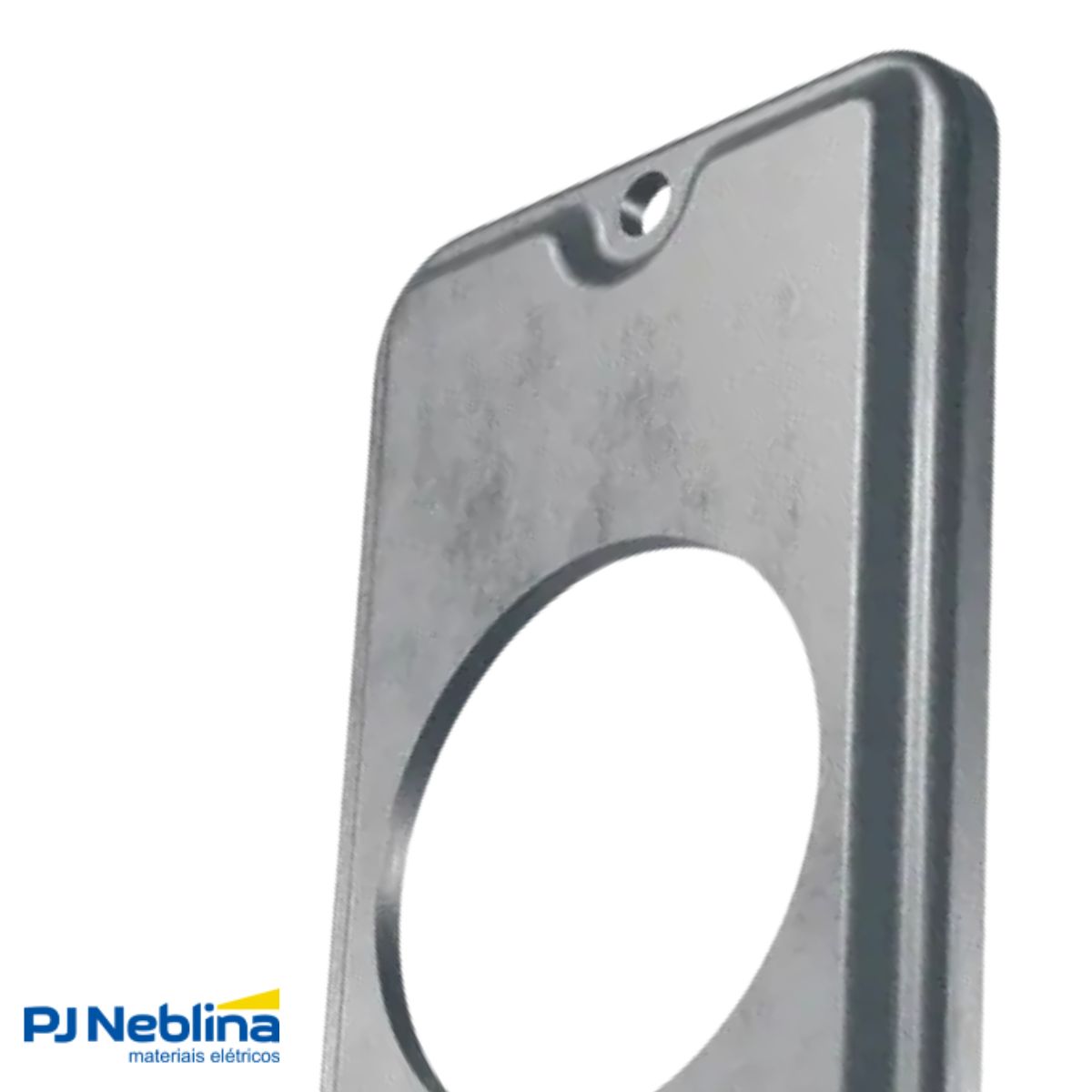 Tampa Condulete 1 Tom Redonda Alumínio 1/2-3/4 S/Pintura S/Vedação - Wetzel