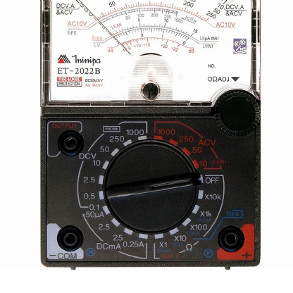 Multimetro Analógica 20K OhmSem V 148X100X35 - Minipa