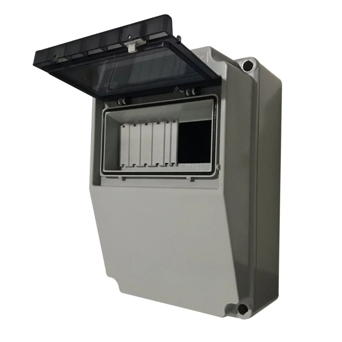 Caixa Distribuição Sobrepor Termoplástico 8 Disjuntor Branco 280X193X144Mm Ip67 - Steck