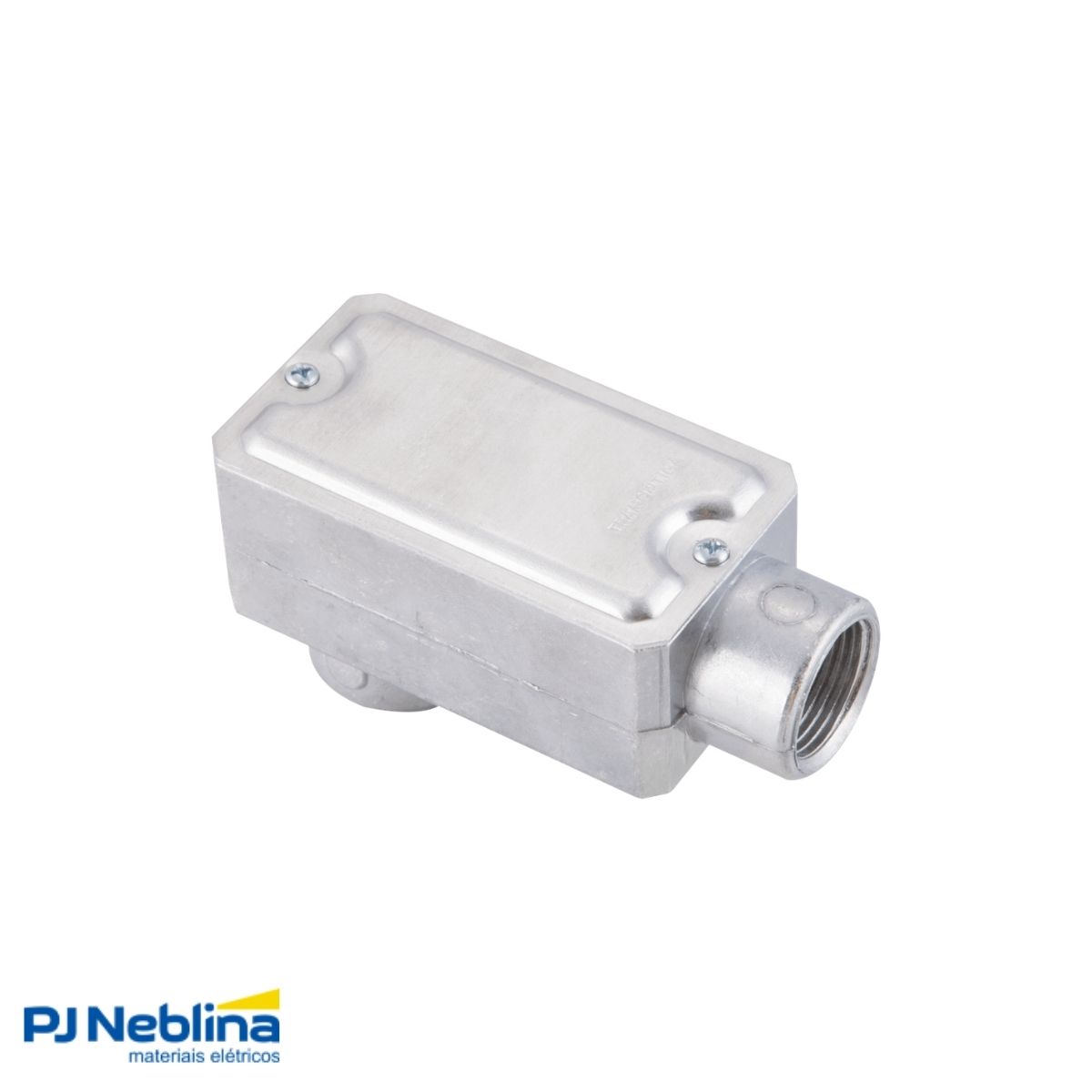 Condulete Alumínio Fixo Tipo Lb 2Pol C/Rosca Npt C/Pintura Cz C/Tampa C/Vedação Tgvp (Ip54) - Wetzel